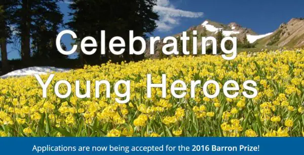 The Gloria Barron Prize for Young Heroes