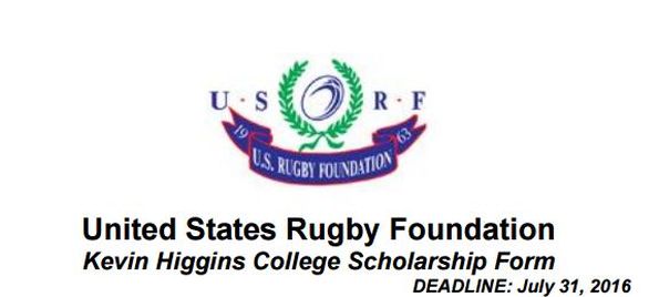 USRF Kevin Higgins College Scholarship