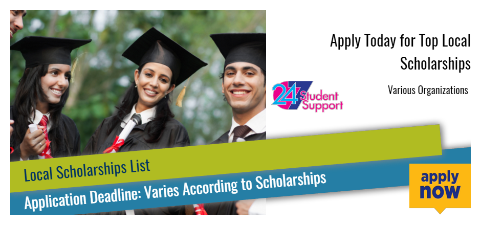 Apply Today for Top Local Scholarships 