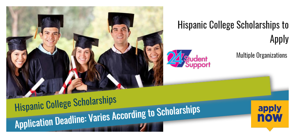 Hispanic College Scholarships to Apply