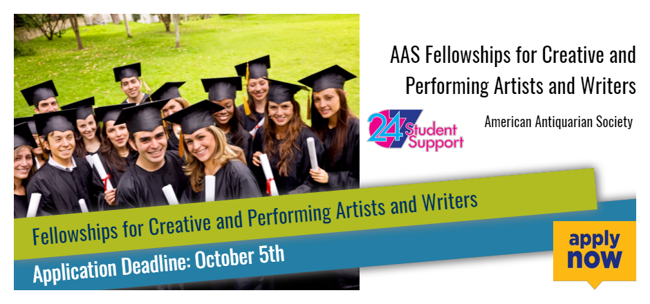 AAS Fellowships for Creative and Performing Artists and Writers