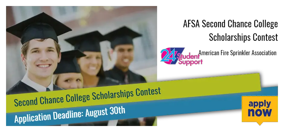 AFSA Second Chance College Scholarships Contest