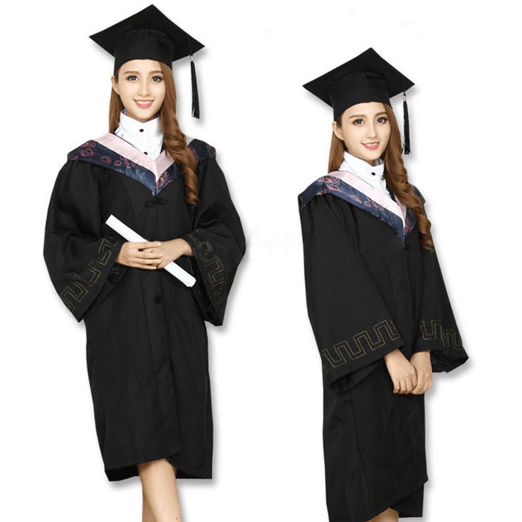 Kids Girls Boys Graduation Hat Student Tassel Cap Accessory Photo Props Costume 
