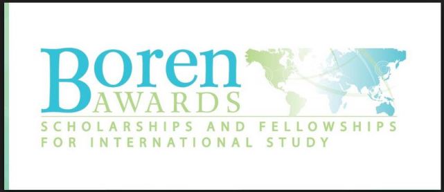 Student Awarded With Prestigious Boren Scholarship