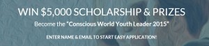 conscious world scholarship
