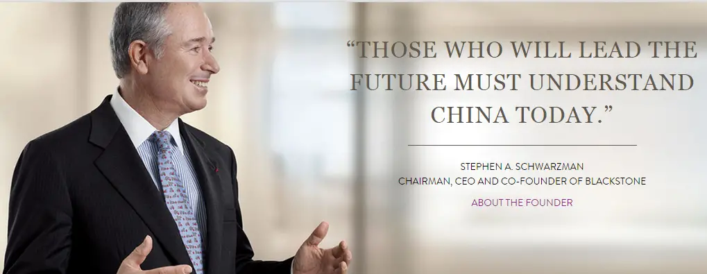 Schwarzman Scholars Program