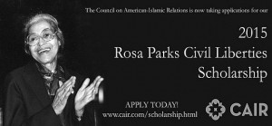 2015 Rosa Parks Scholarship