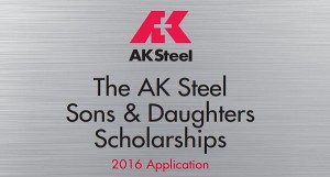 AK Steel Sons and Daughters Scholarship