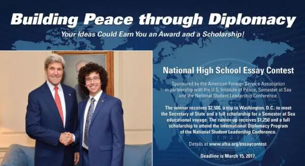 AFSA National High School Essay Contest