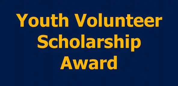 Youth Volunteer Scholarship Award