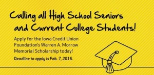 Warren A. Morrow Memorial Scholarship
