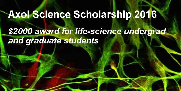 Axol Science Scholarship