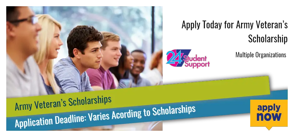 Apply Today for Army Veteran’s Scholarship