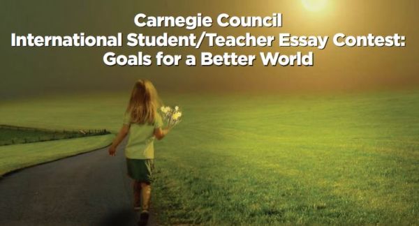 International Student/Teacher Essay Contest