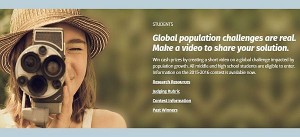 World of 7 Billion Student Video Contest