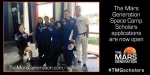 The Mars Generation Space Camp Scholarship