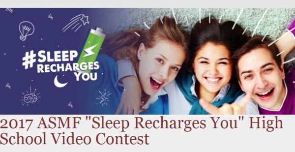 ASMF Sleep Recharges You Video Contest