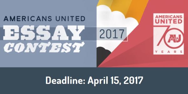 american united essay contest