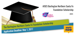 AISES Burlington Northern Santa Fe Foundation Scholarship
