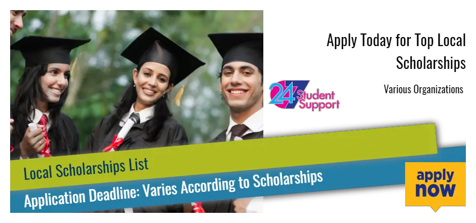 Apply Today for Top Local Scholarships