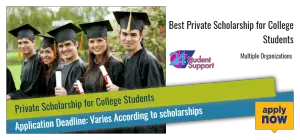 Best Private Scholarship for College Students