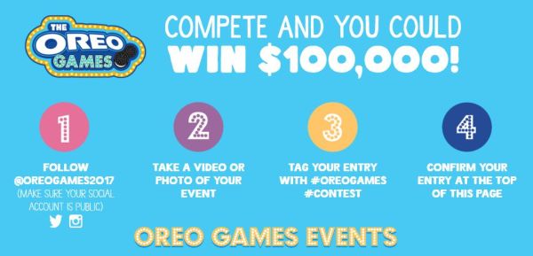 Walmart Oreo Games Contest
