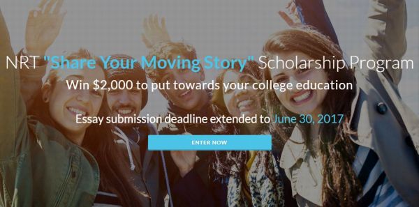 NRT “Share Your Moving Story” Scholarship Program