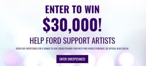 BYG Ford Sweepstakes