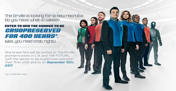 The Orville Sweepstakes