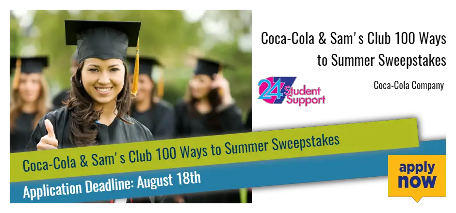 Coca-Cola & Sam’s Club 100 Ways to Summer Sweepstakes
