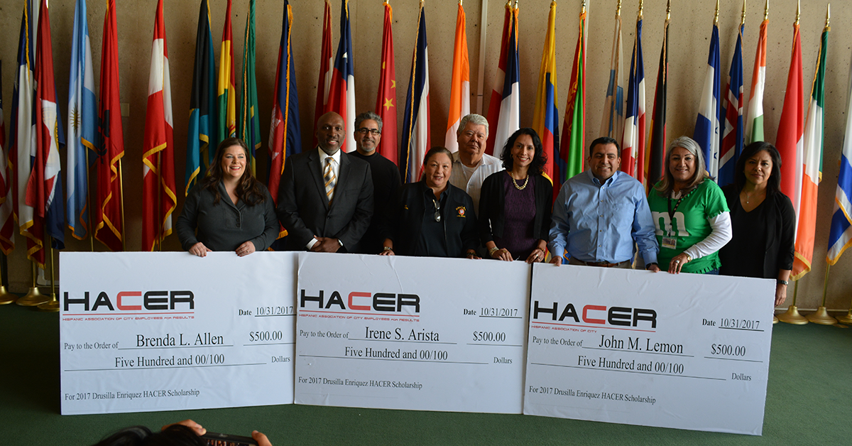 HACER Scholarships Staff Awarded
